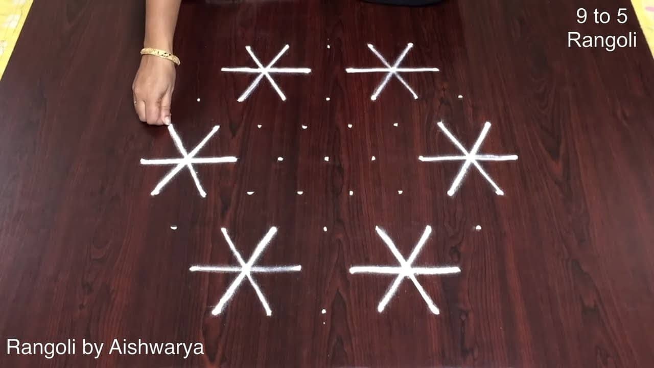 Beautiful Muggulu by Aishwarya