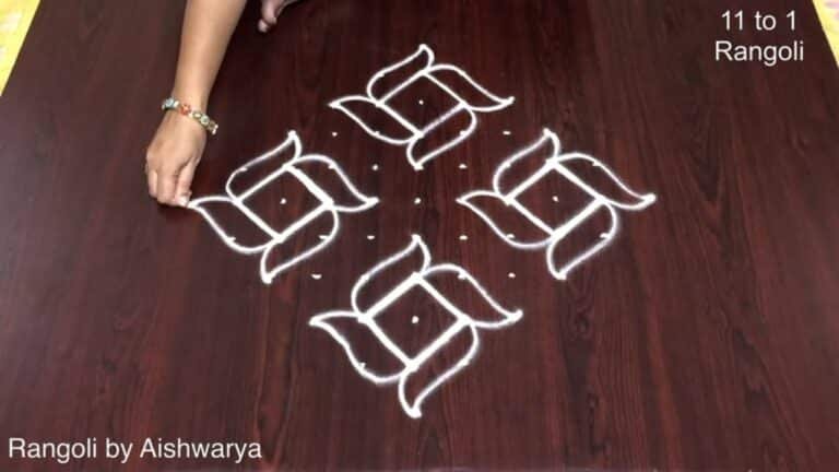 muggulu with 11 dots