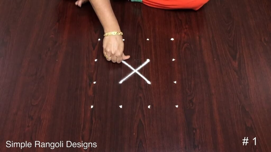 muggulu with 4 dots