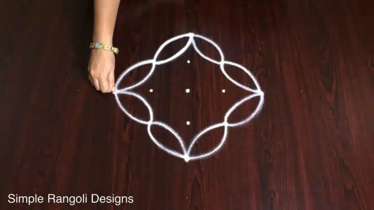 muggulu with 5 dots