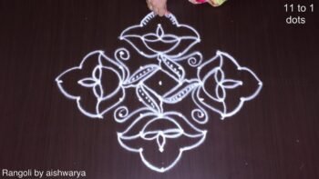 Beautiful Rangoli Designs 11 to 1