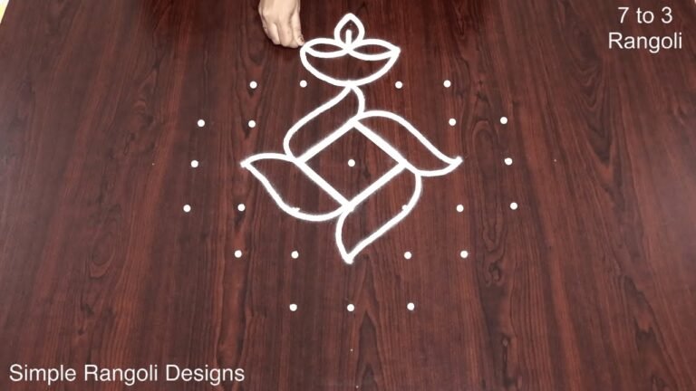 Beautiful Rangoli for Diwali
