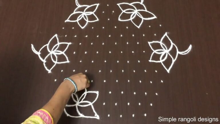 rangoli kolam design