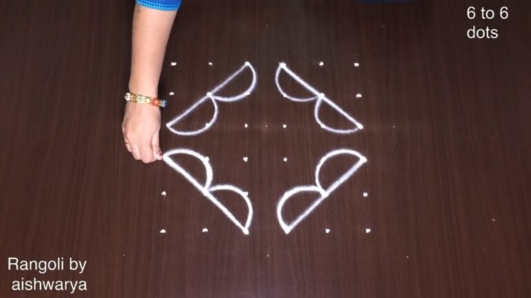 daily kolam design