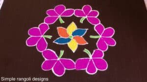 Teej Festival Rangoli