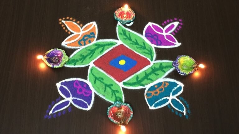 Beginners Colours Muggulu Latest