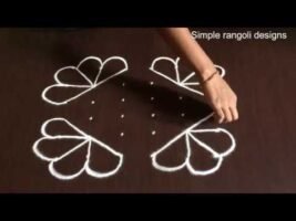 Beginners Designs Easy Rangoli Kolam Muggulu