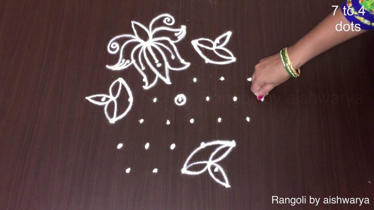 Beginners Dhanurmasam Muggulu 7-4