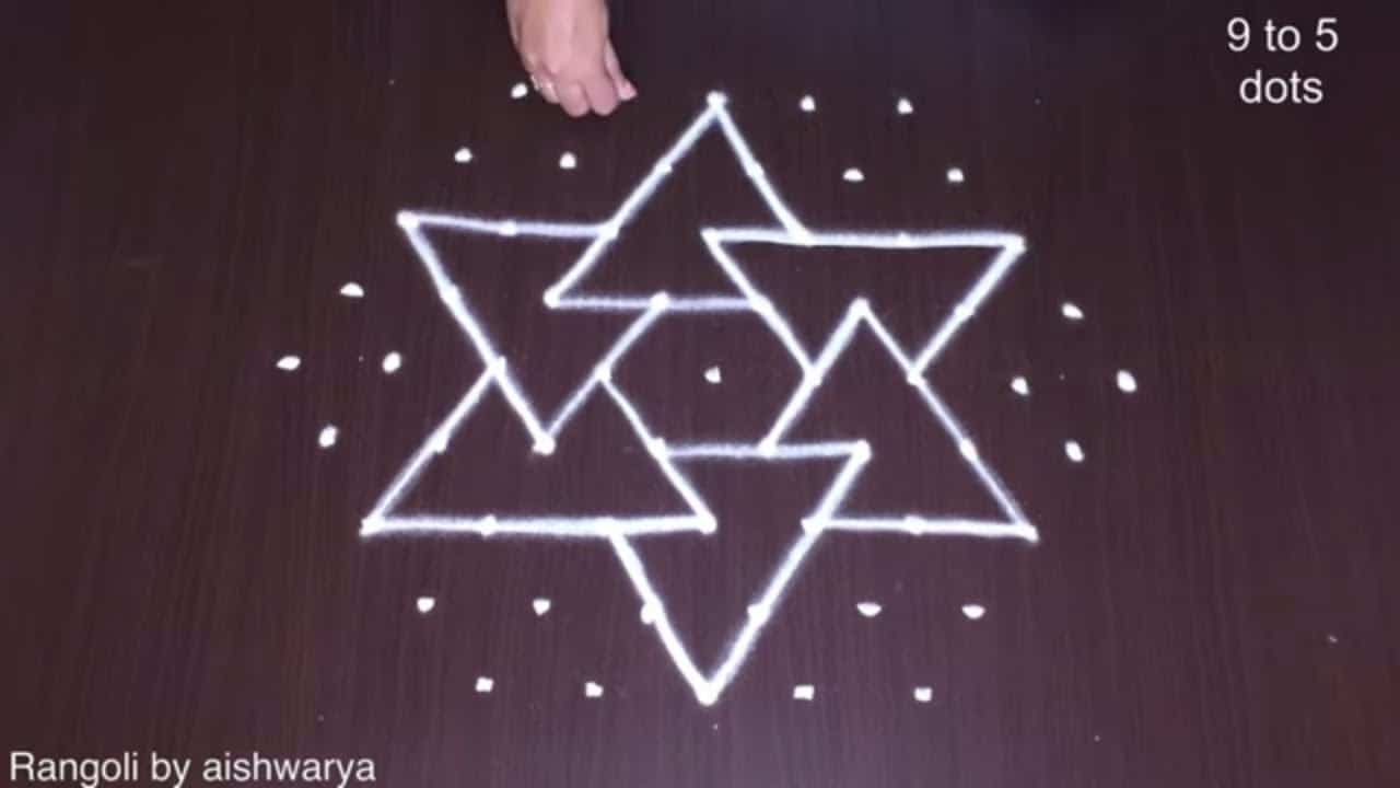 Beginners Friday Kolam Rangoli