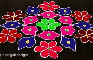 Best Holi Rangoli