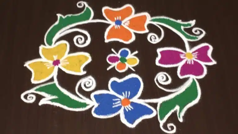 best rangoli design