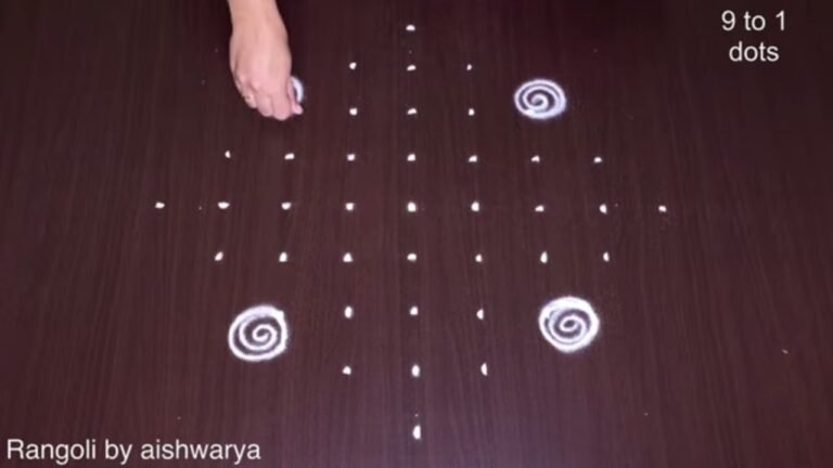 round rangoli