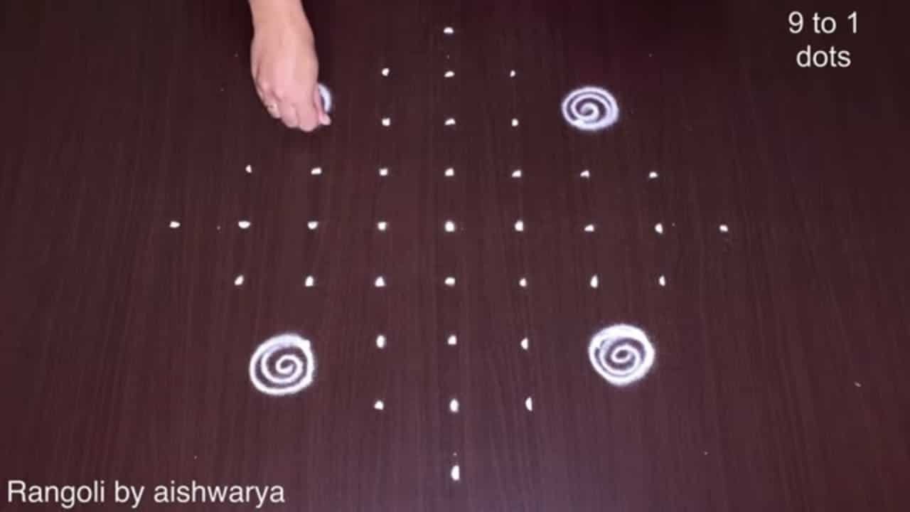 Best Round Rangoli Designs