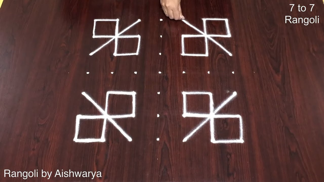 Best Small Rangoli Design