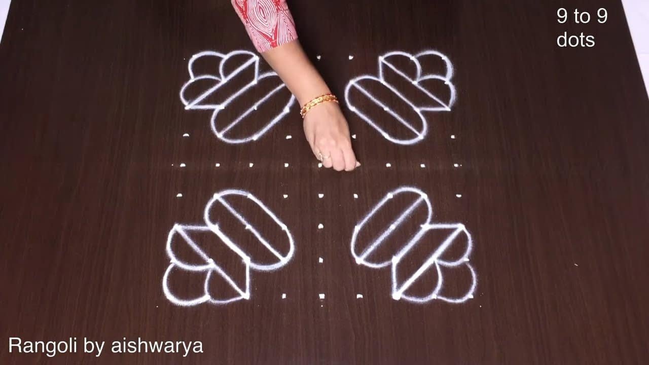 Bhogi Kundalu 9 to 9 Dots