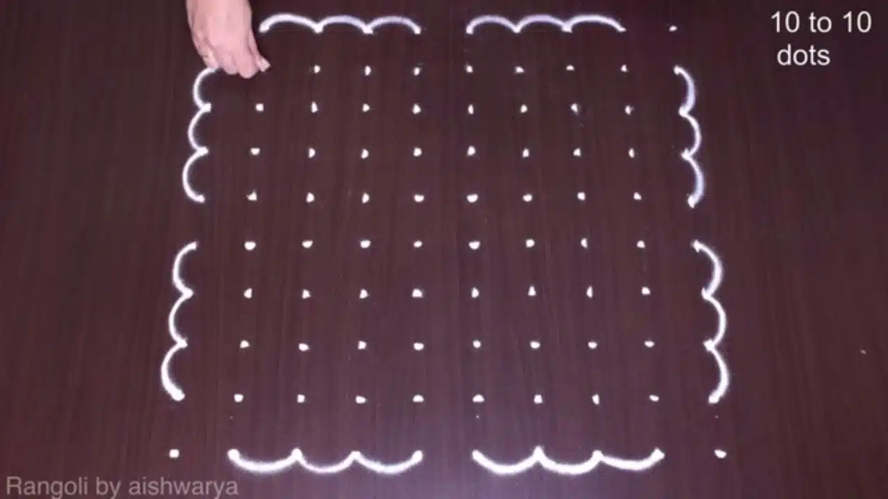butterfly kolam