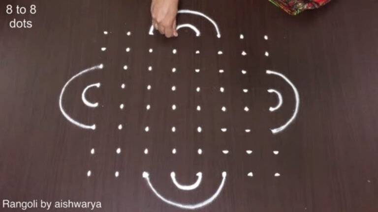 deepam rangoli