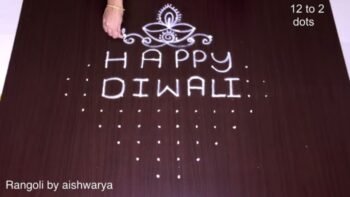 Big Rangoli for Diwali