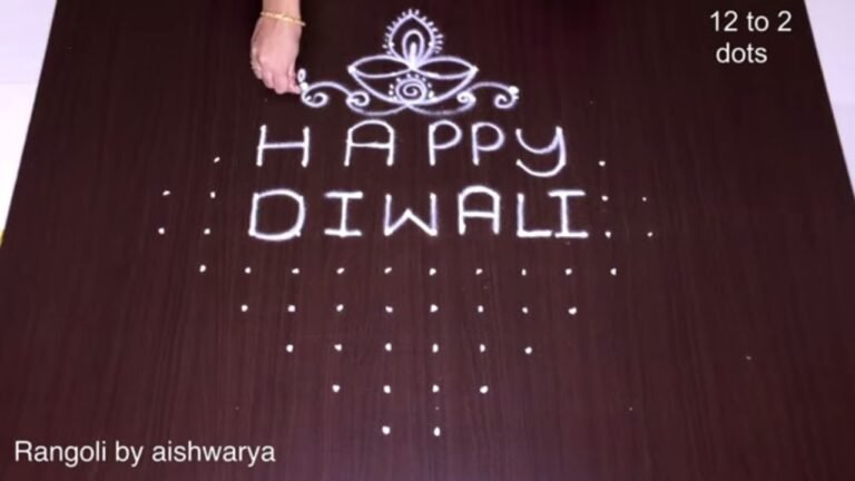 rangoli for Diwali