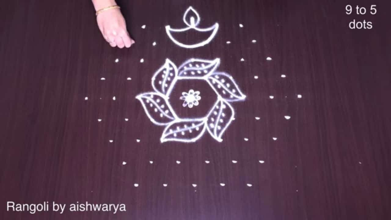 Biggest Middle Dots Festival Kolam