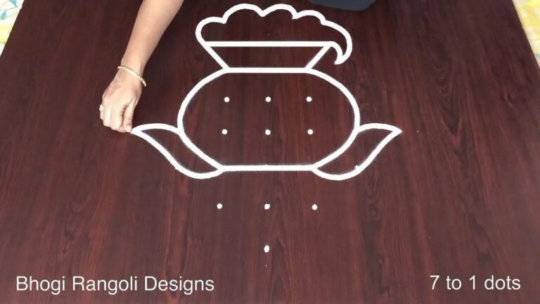 Bhogi rangoli