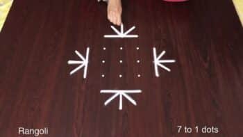 Border Kolam for Vasal