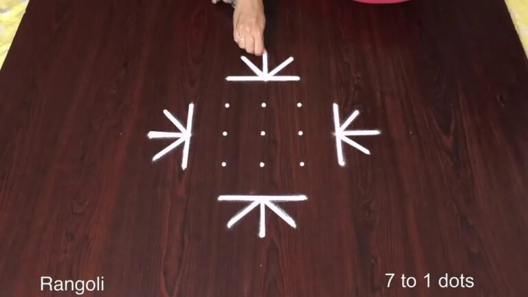 Border Kolam for Vasal