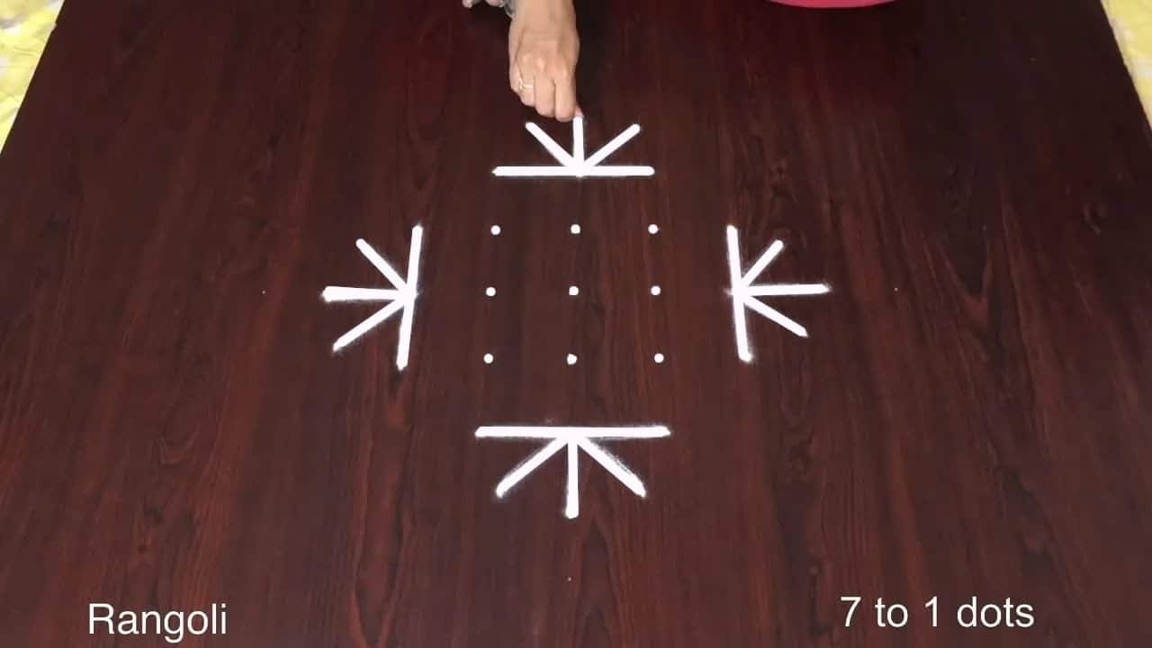 Border Kolam for Vasal