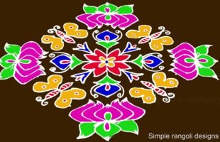 Butterfly Kolam Rangula Muggulu