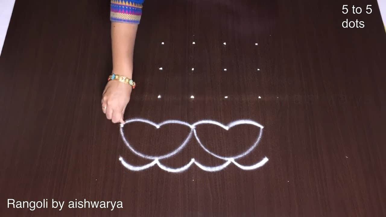 Chariot Kolam for Pongal