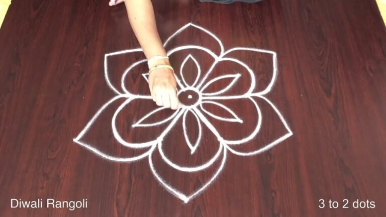 Chhoti Diwali Rangoli