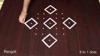 Chinna Chukkala Muggulu Designs