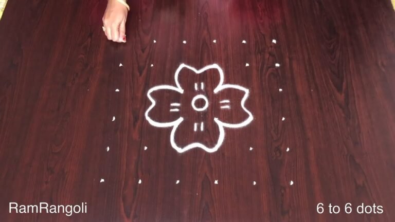 small rangoli
