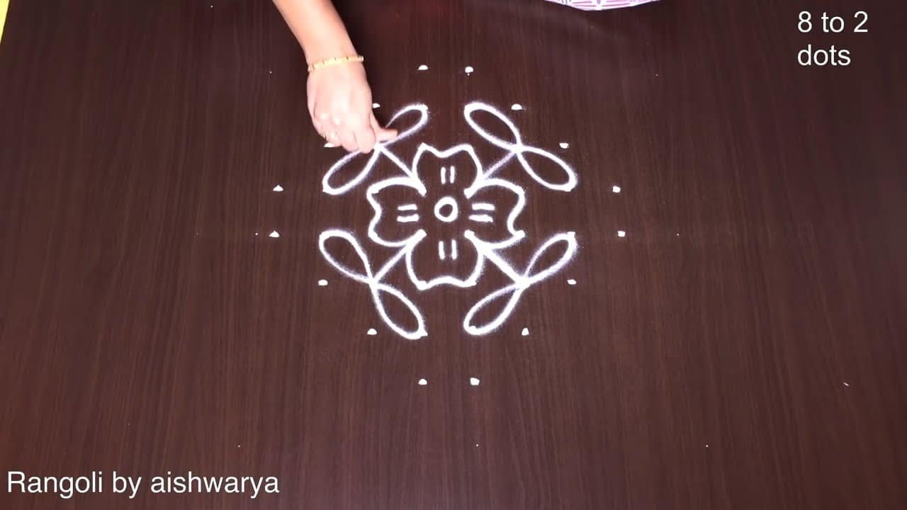 Chinna Muggulu Telugu 8x2x2 Dots