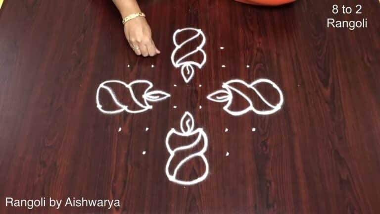 Christmas kolam