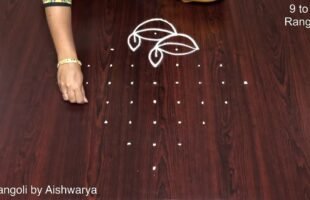 Chukkala Muggulu Simple Karthika Rangoli