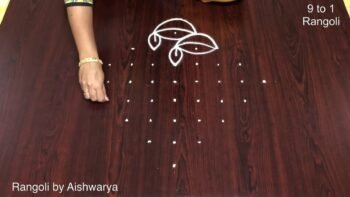 Chukkala Muggulu Simple Karthika Rangoli