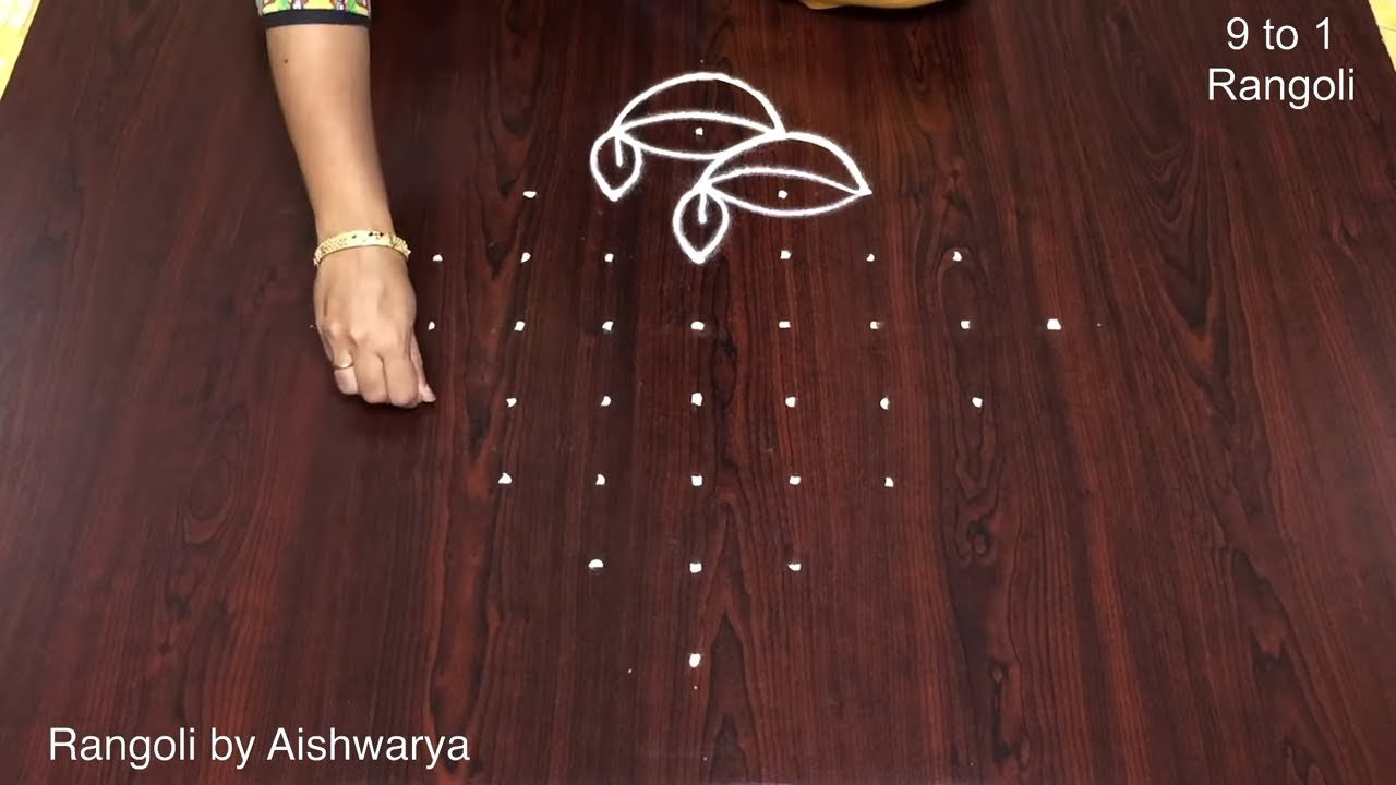 Chukkala Muggulu Simple Karthika Rangoli