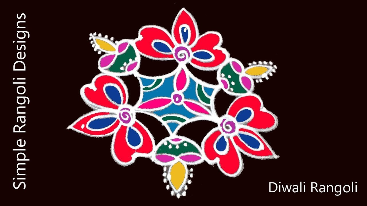 Chukki Diya Rangoli Kolam Designs