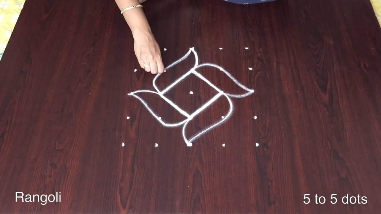 Chukki Kolam Muggulu Design 2025