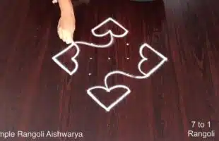 Chukki Rangoli for Beginners
