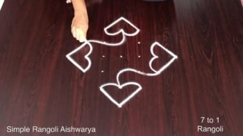 Chukki Rangoli for Beginners
