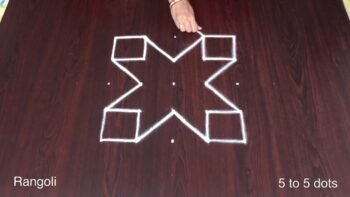 Chukki Rangoli Kolam Pattern Designs