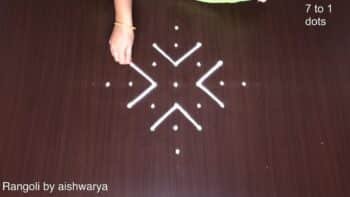 Chukki Rangoli Simple 7 1