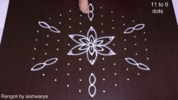 Creative Butterfly Kolangal Muggulu