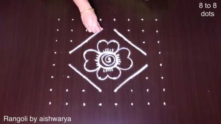 butterfly kolam