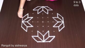 Creative Chukkala Muggulu 9-3-3