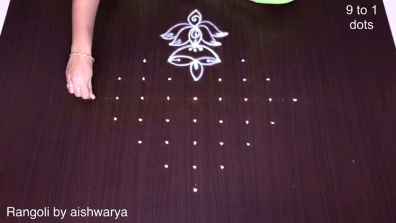 Creative Deepam Rangoli Muggulu