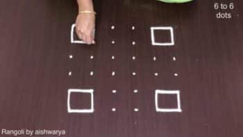 Creative Designs Easy New Deepam Rangoli