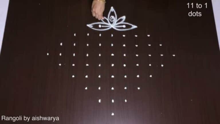 DIY rangoli